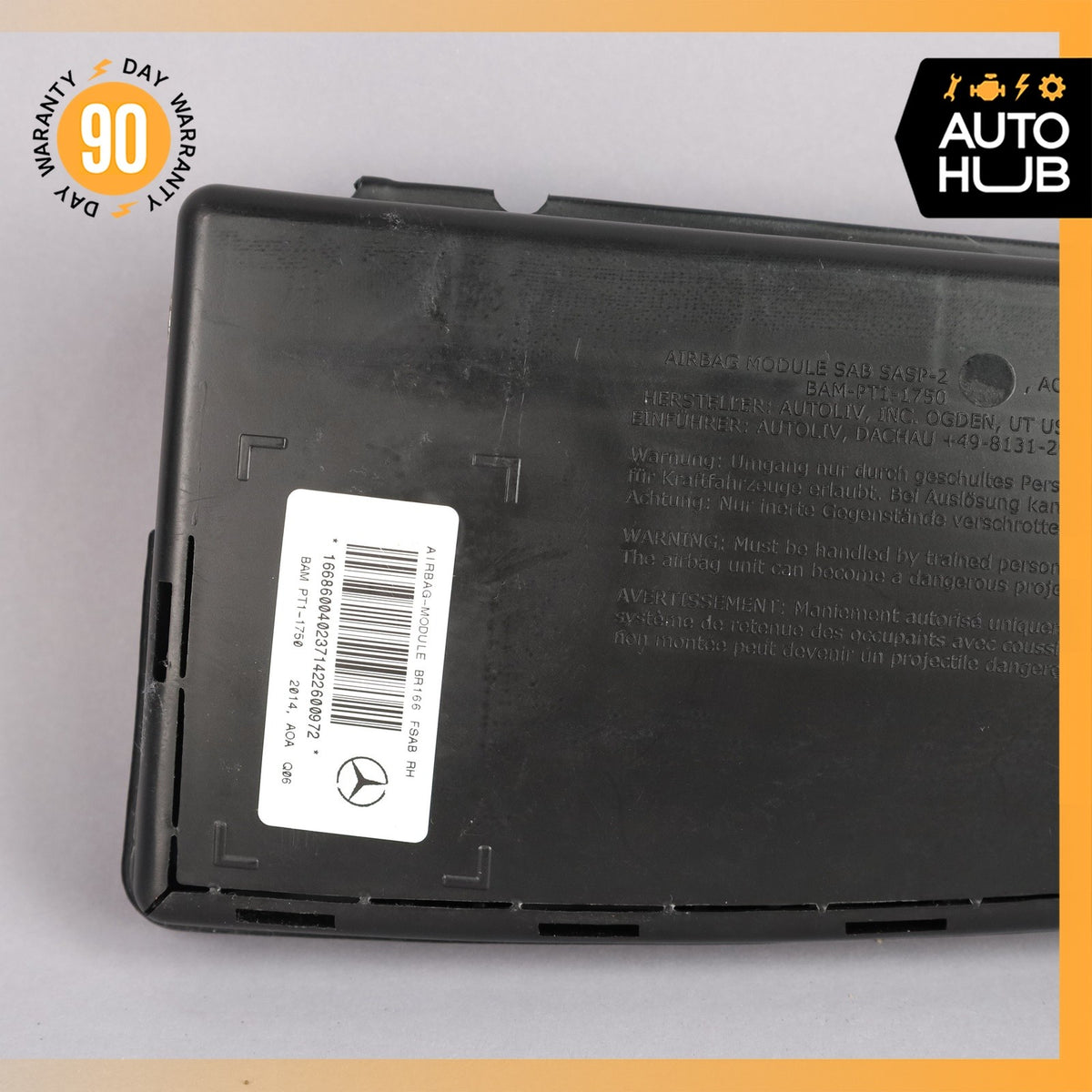 Mercedes W166 ML250 GL450 GLS450 Front Right Passenger Side Seat Airbag SRS OEM - photo 4