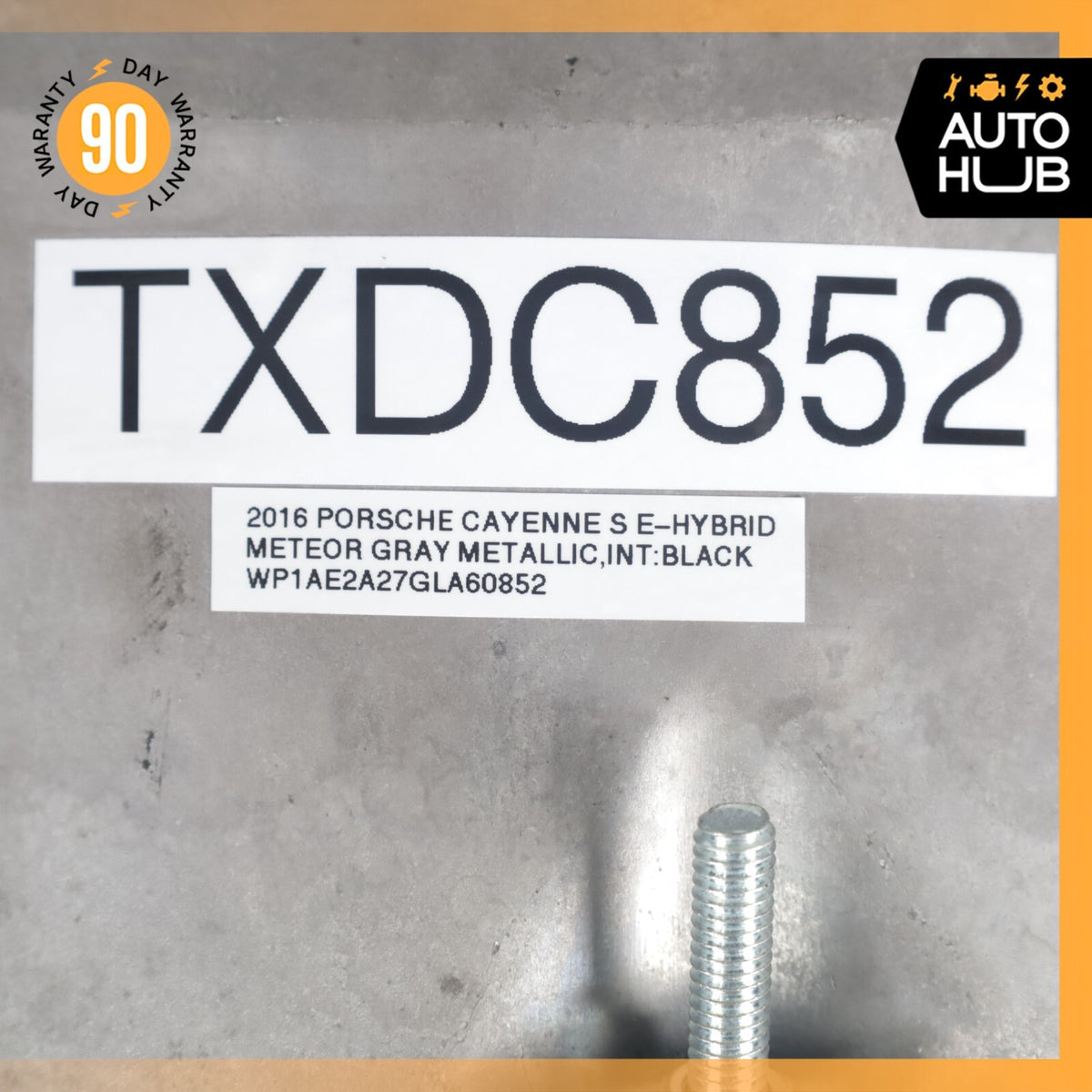 15-18 Porsche Cayenne 958 E-Hybrid Automatic Transmission Gearbox OEM - photo 15