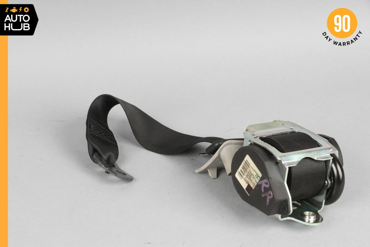 06-11 Mercedes W219 CLS550 CLS500 Rear Right Passenger Side Seat Belt Black OEM - photo 1