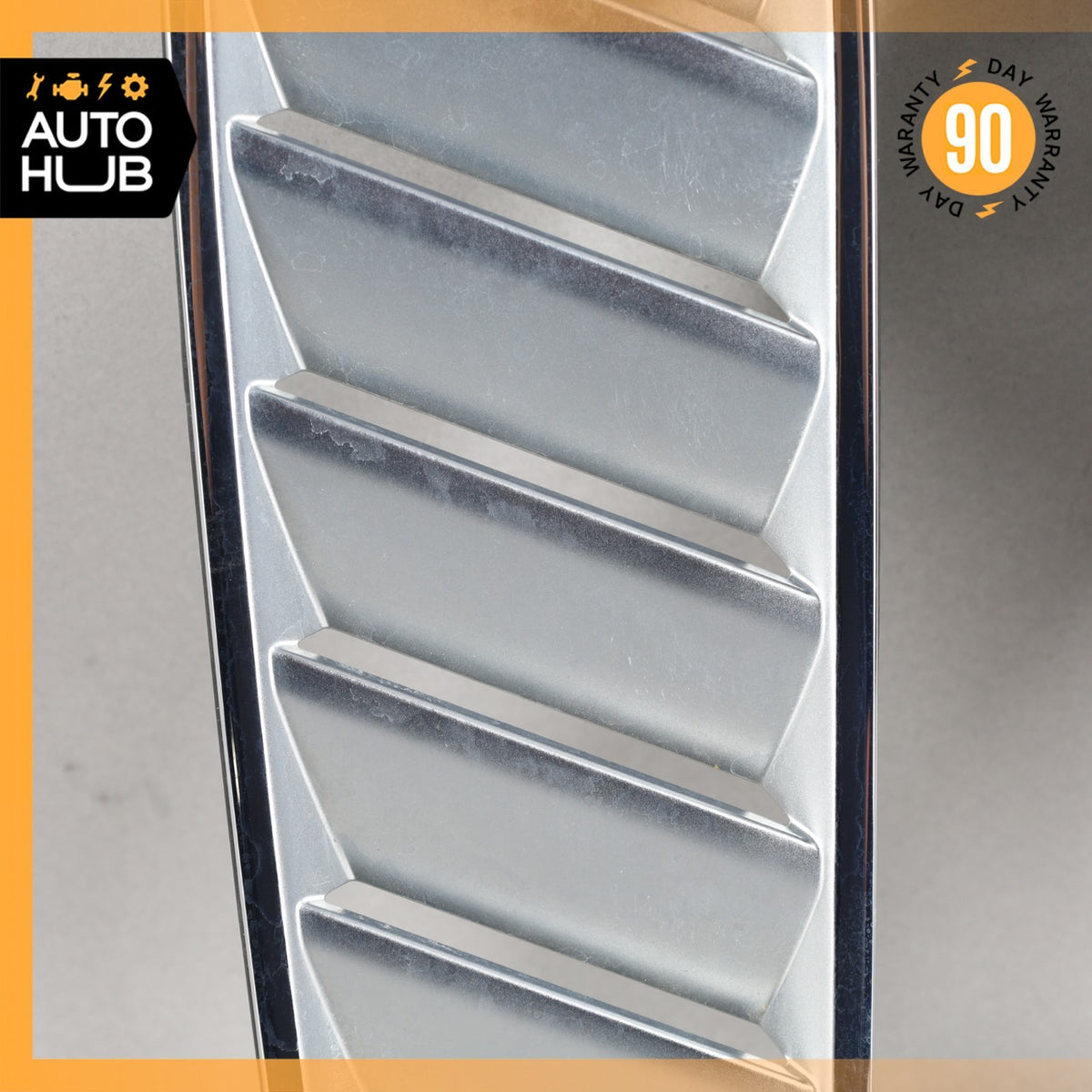 Aston Martin DB9 / Rapide Left & Right Side Hood Vent Grill Chrome Set OEM 22k - photo 4