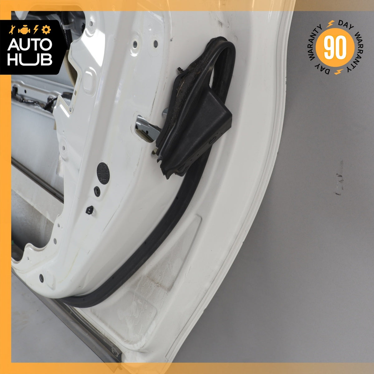17-22 Infiniti Q60 Right Passenger Side Door Shell Frame Panel White OEM 71k - photo 19