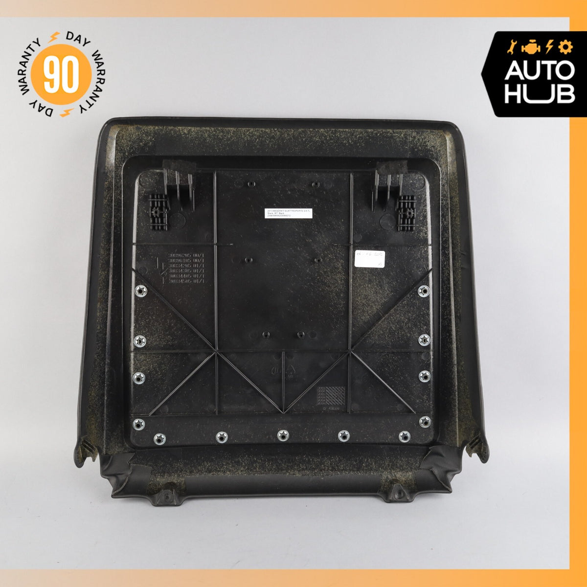 09-13 Maserati Quattroporte Back Panel Seat Cover Front Left or Right Side OEM - photo 7