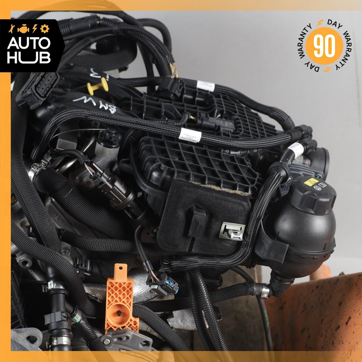 14-17 BMW i3 I01 REX 0.6L IB1 Engine Motor Assembly w/ Transmission OEM 88k - photo 8