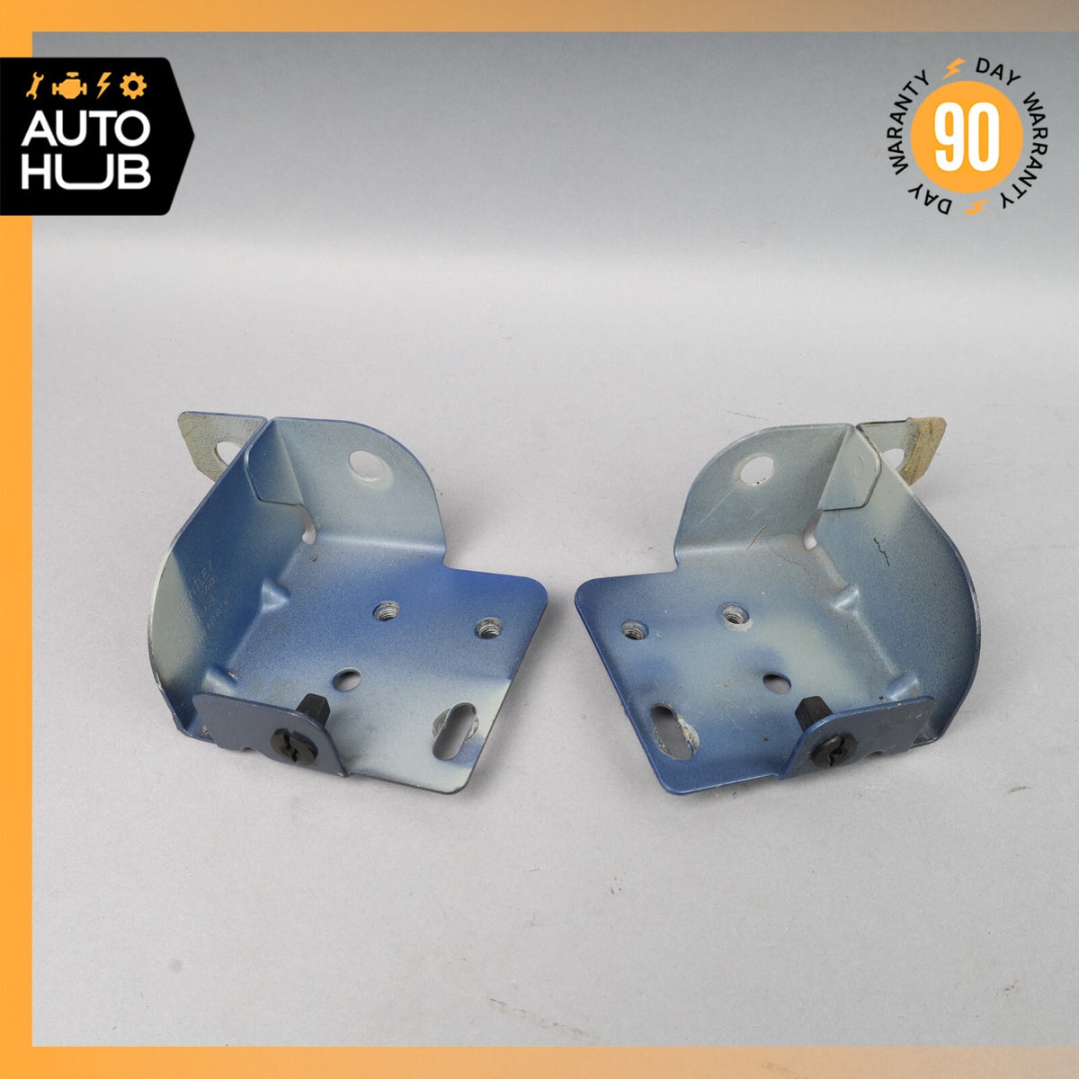 03-06 Bentley Continental GT Front Left & Right Lower Fender Brackets Set OEM - photo 8