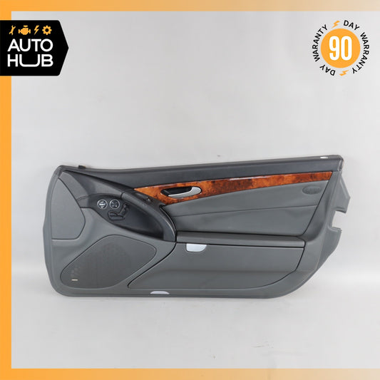 03-06 Mercedes R230 SL500 SL55 Right Side Interior Door Panel Charcoal OEM 70k - photo 1
