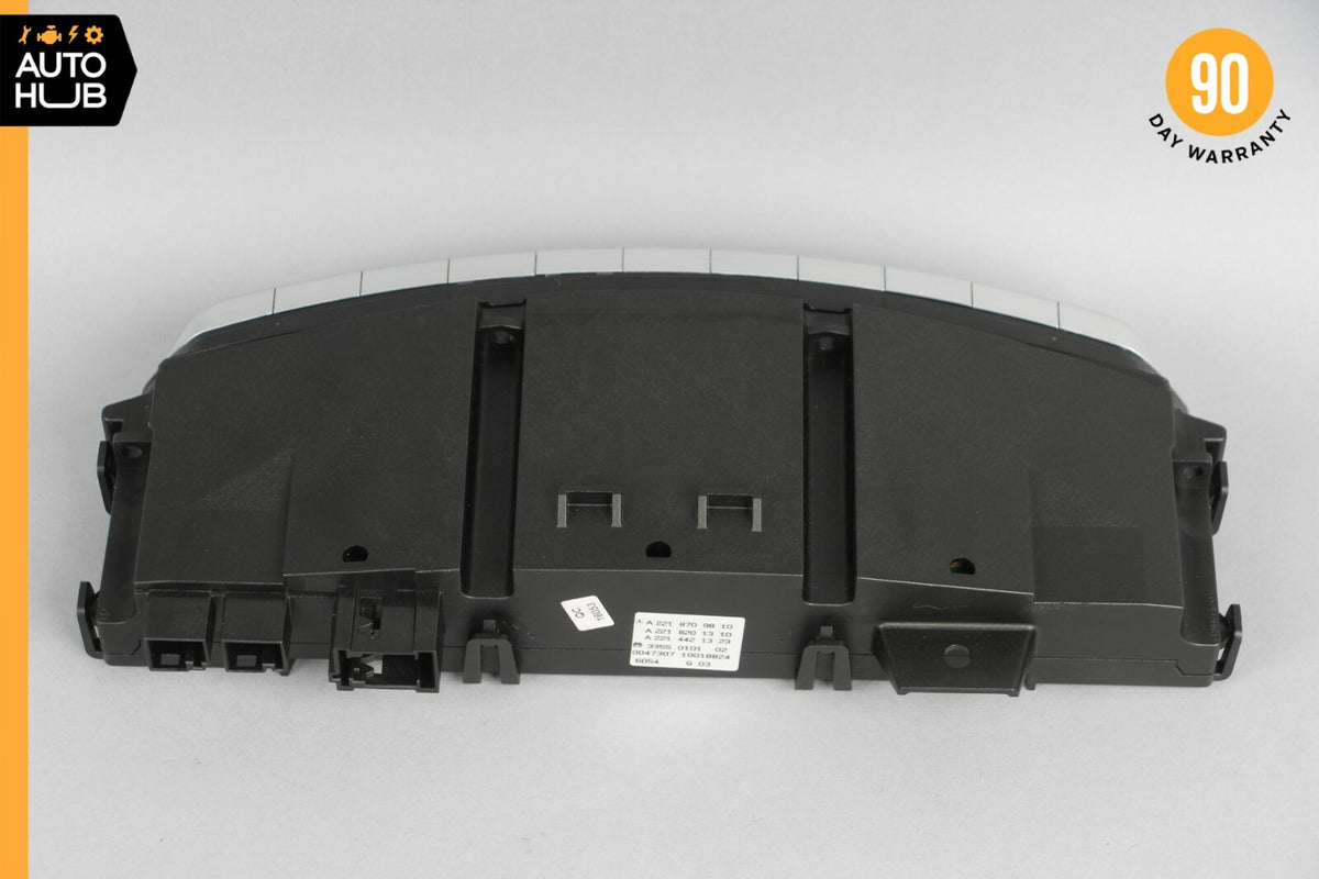07-14 Mercedes W221 S550 CL550 S400 A/C AC Heater Climate Control Switch OEM - photo 6