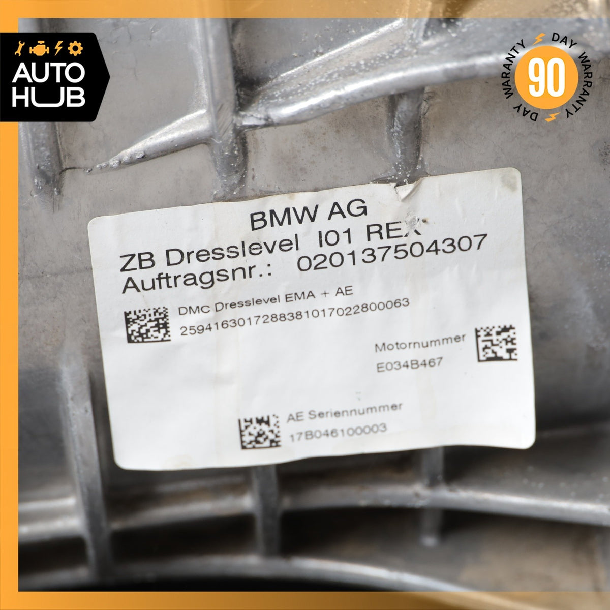 14-21 BMW i3 I01 BEV REX Hybrid Electric Drive Motor 12377626084 OEM 74k - photo 12