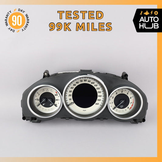 14-17 Mercedes W207 E400 E550 Instrument Cluster Speedometer 2129007818 OEM 99k - photo 1