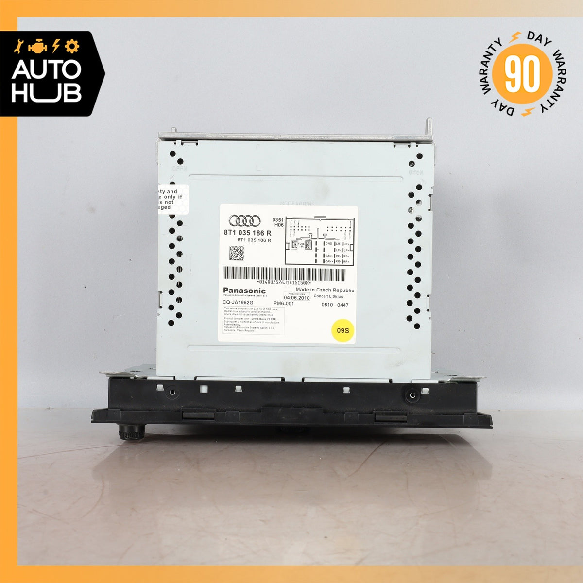 09-12 Audi 8R Q5 A4 S4 Audio Radio Receiver Head Unit AM CD Player OEM - photo 14