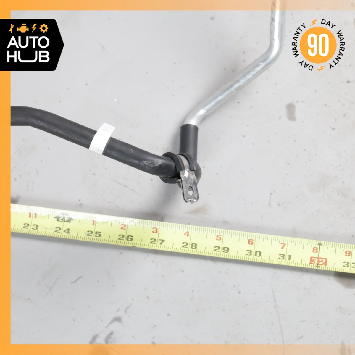 12-16 Porsche Panamera 970 Hybrid S Power Steering Hose Return Pipe Line OEM 70k - photo 13
