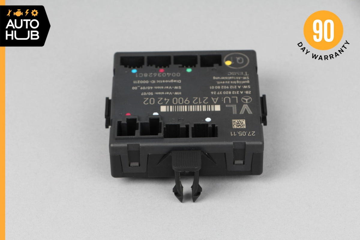 08-18 Mercedes W204 C350 SLK350 E400 Front Left Side Door Control Module OEM - photo 2