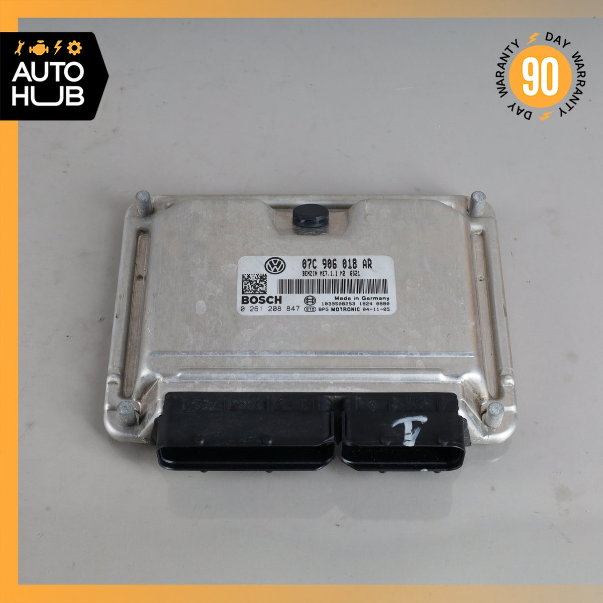 2005 Bentley Continental GT 6.0L W12 Engine Control Module ECU OEM 87k - photo 3
