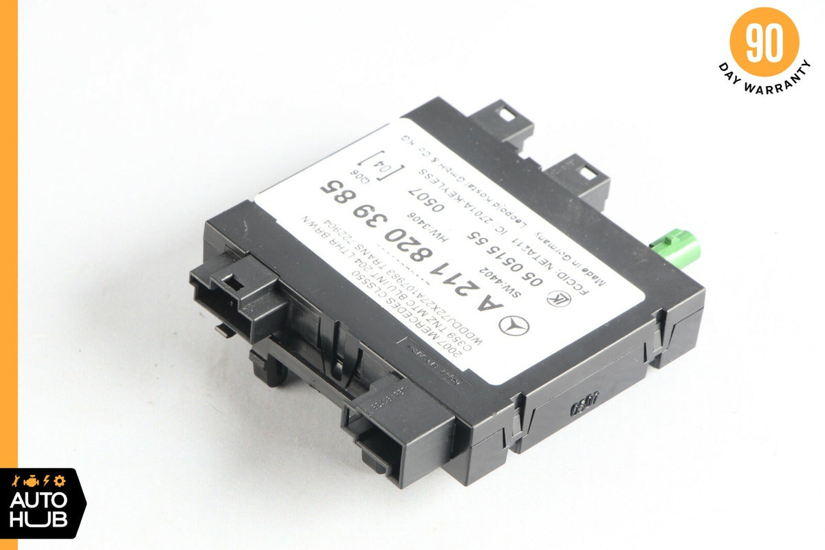03-07 Mercedes W211 E320 E500 Keyless Go Entry Control Module 2118203985 OEM - photo 2