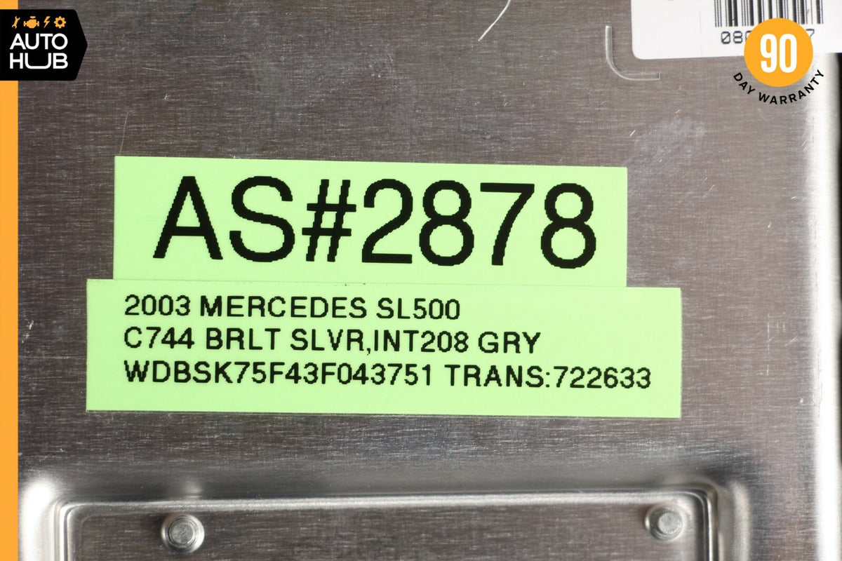 03-12 Mercedes R230 SL550 SL55 SLR Front Left SAM Fuse Box Control Module OEM - photo 12