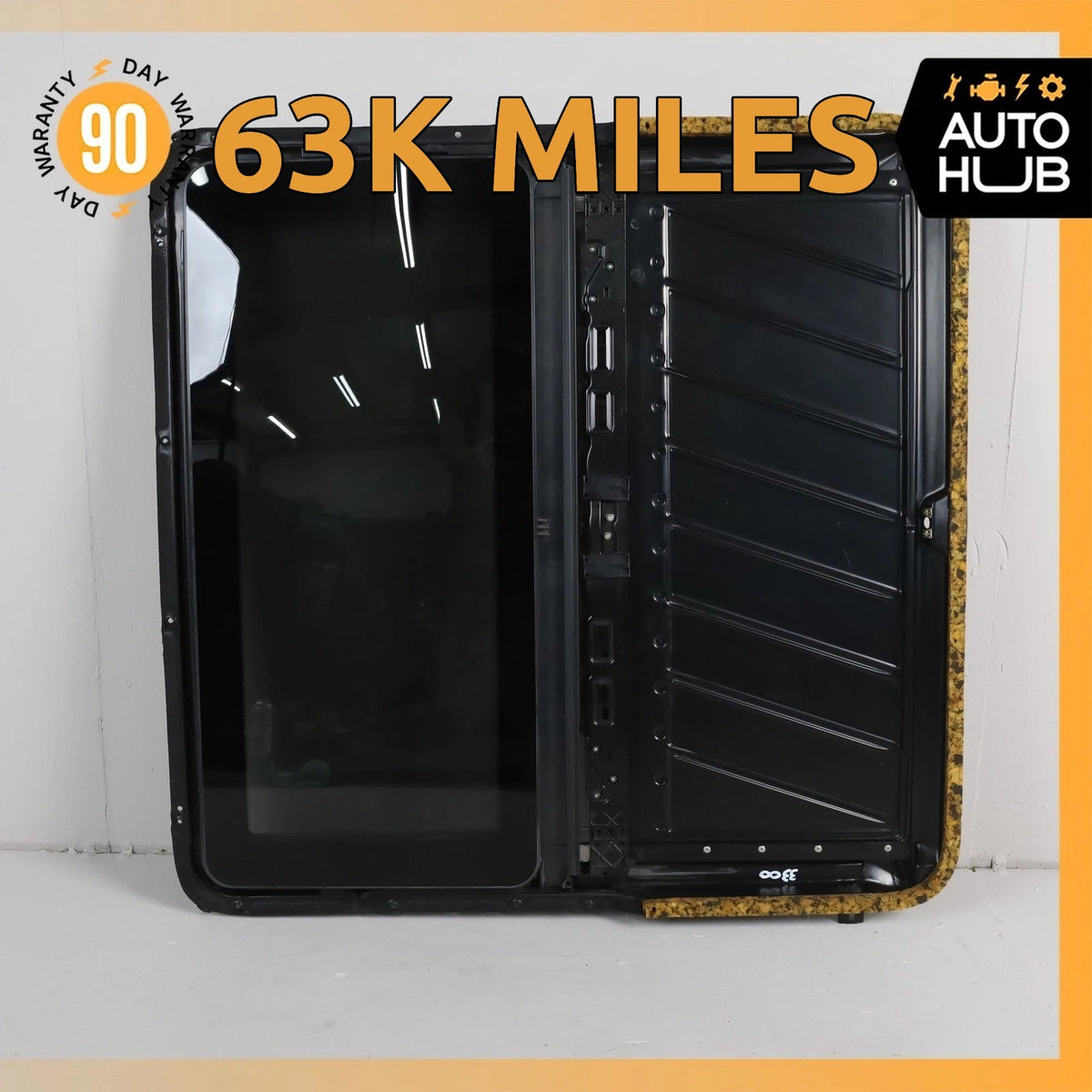 93-99 Mercedes W140 CL600 S500 Coupe Top Upper Sunroof Glass Rail Frame OEM 63k - photo 1