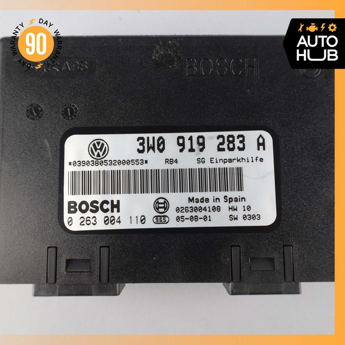 03-07 Bentley Continental Flying Spur Park Parking Assist Control Module OEM 76k - photo 8