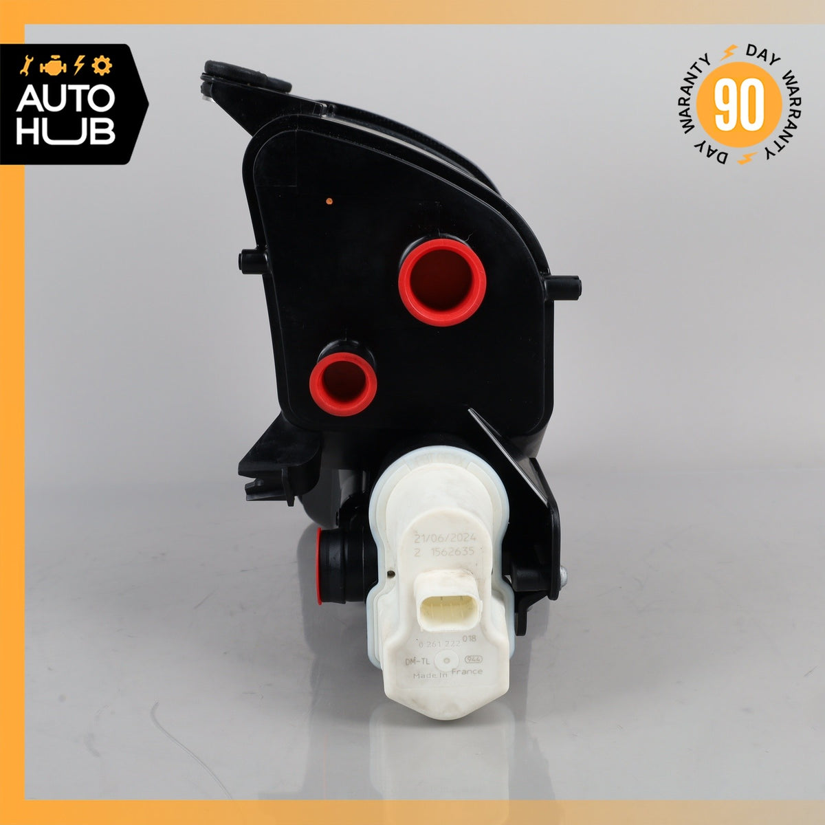 10-18 BMW F10 550i 640i Fuel Evap Charcoal Canister Box Vapor 16137245541 OEM - photo 11