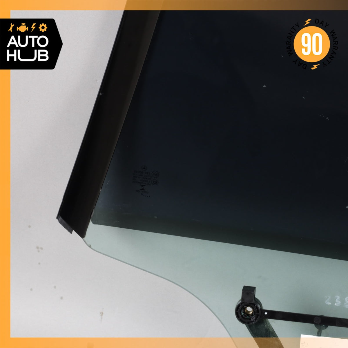 18-23 Mercedes W238 E400 E450 Coupe Rear Right Side Quarter Window Glass OEM - photo 12