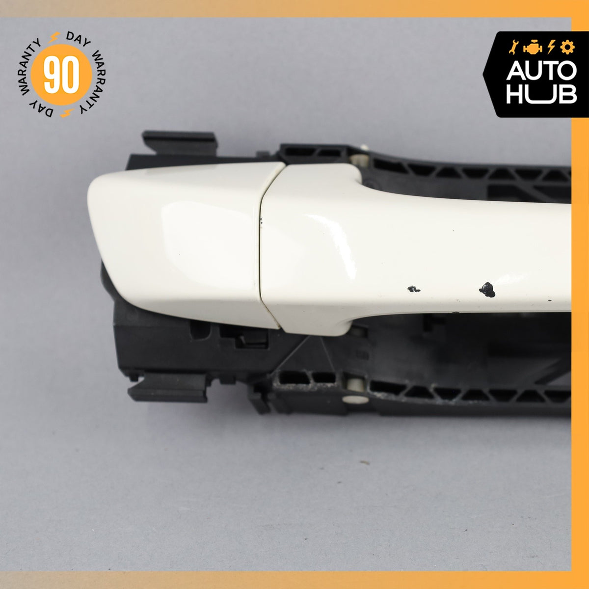 11-18 Porsche Cayenne 958 Front or Rear Right Exterior Door Handle White OEM - photo 12