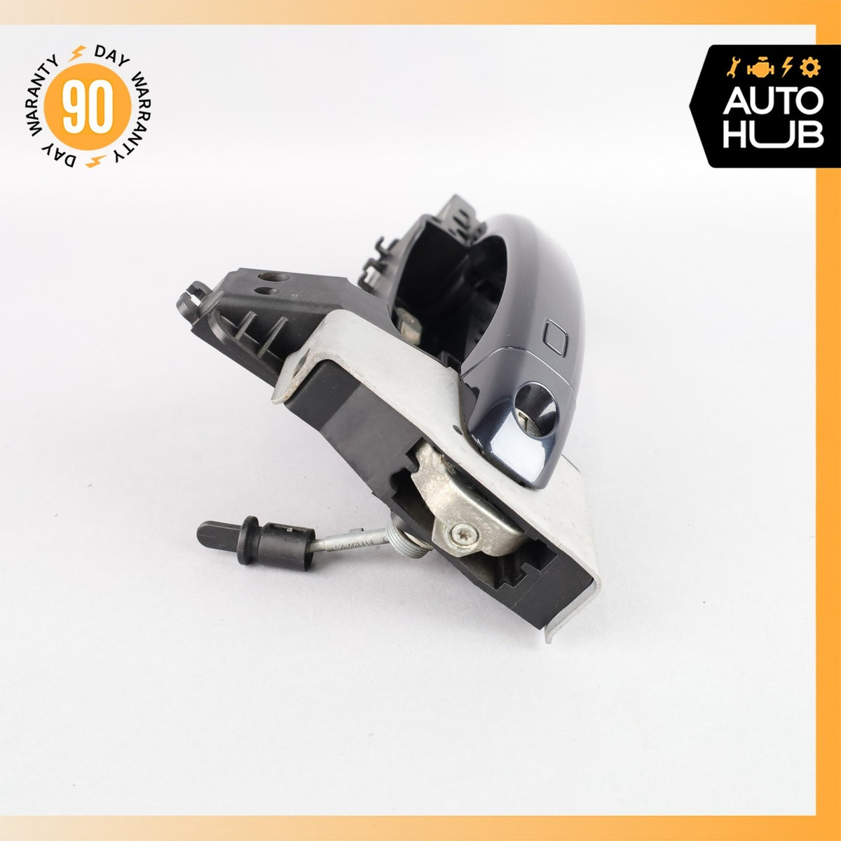 Audi B8 S4 Left Driver Exterior Door Handle w/ Keyless Go Blue 8T0837885B OEM - photo 10