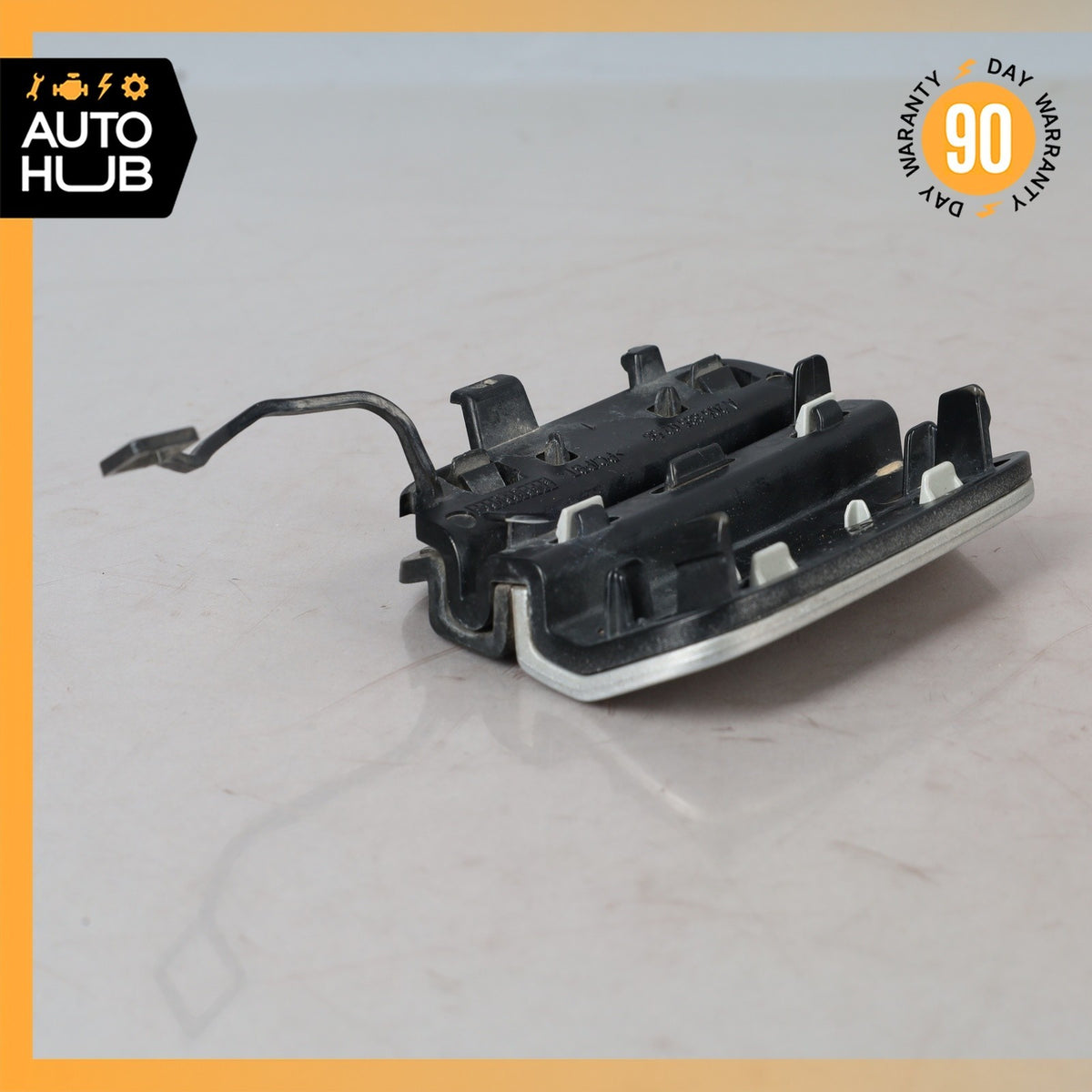 15-20 Mercedes W205 C300 C400 C63 AMG Sedan Sport Rear Bumper Tow Eye Cover OEM - photo 6