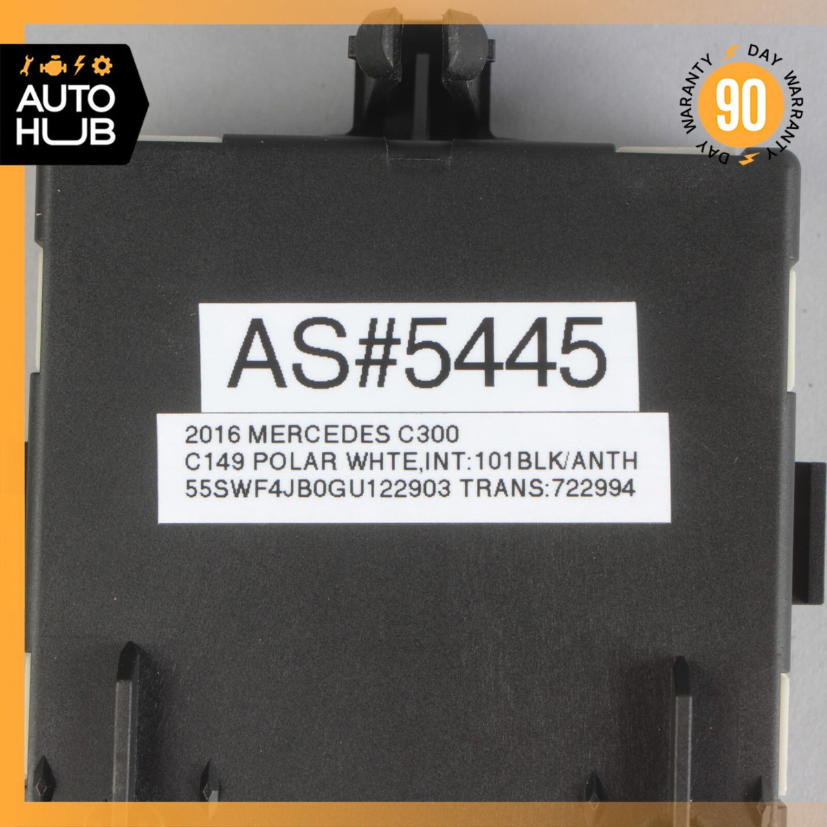 16-19 Mercedes W205 C300 C350e Front Left Side Door Control Module OEM 41k - photo 12