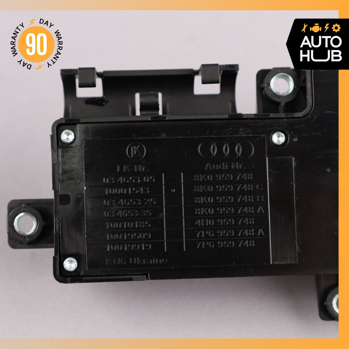 Audi 8R Q5 S4 A4 Front Right Passenger Seat Control Switch 8K0959748C OEM - photo 10