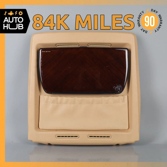 Maserati Quattroporte M139 Back Panel Seat Cover Front Left or Right w/Table OEM - photo 1