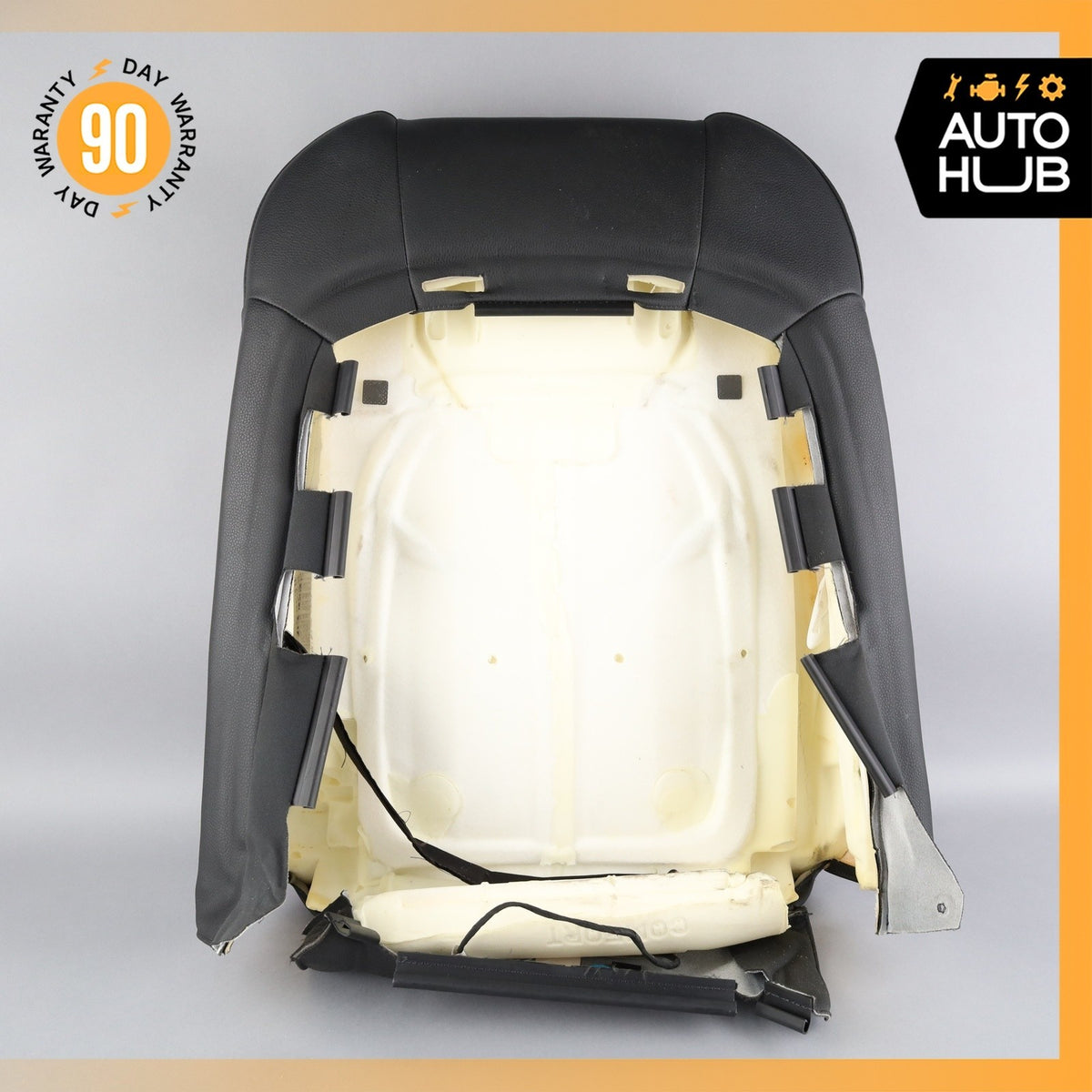 11-18 Porsche Cayenne 958 Front Right Side Seat Upper Cushion Black OEM - photo 9