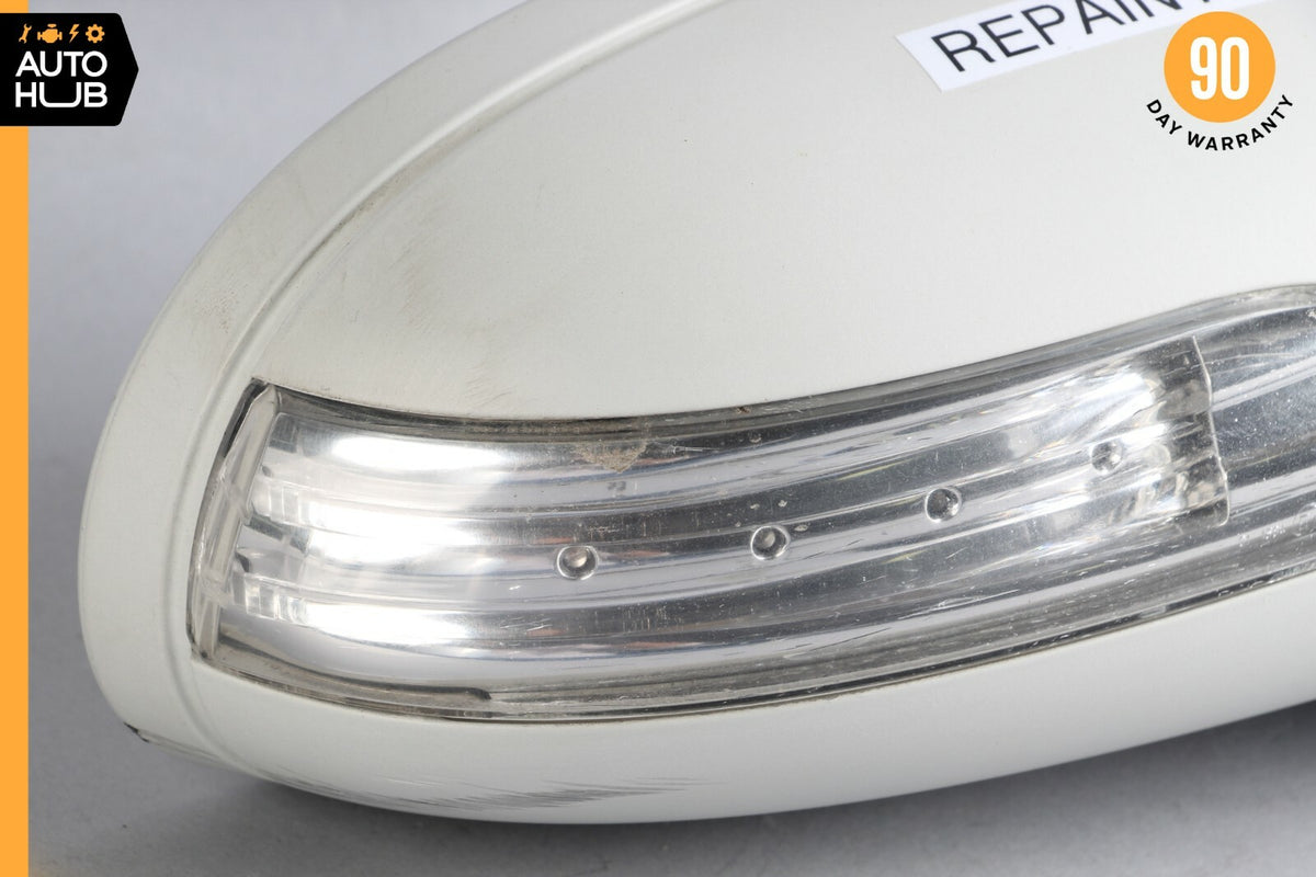 04-08 Mercedes R230 SL500 SL600 Right Side Rear View Door Mirror White OEM - photo 5