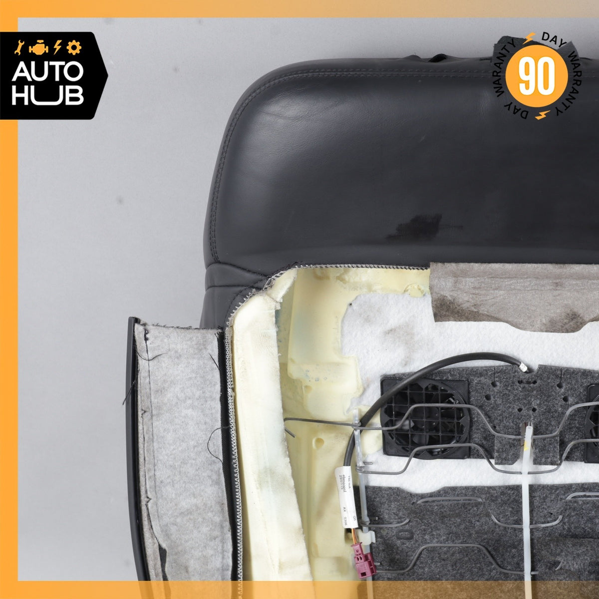 12-16 Mercedes X166 GL350 ML63 Front Right Top Upper Seat Cushion Designo OEM - photo 15