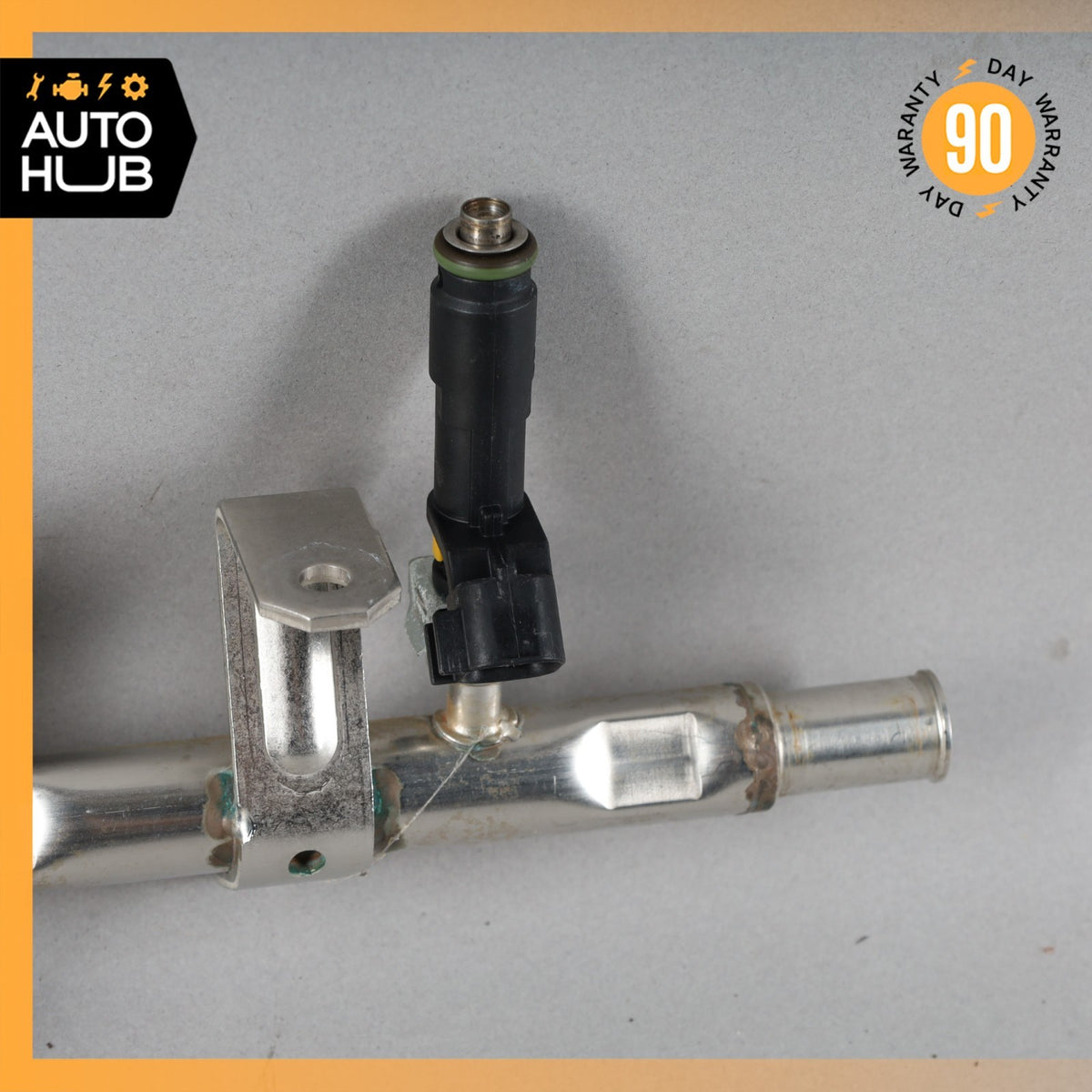 10-17 Aston Martin DB9 Rapide Left Side Fuel Injector Rail w/Injectors OEM - photo 8