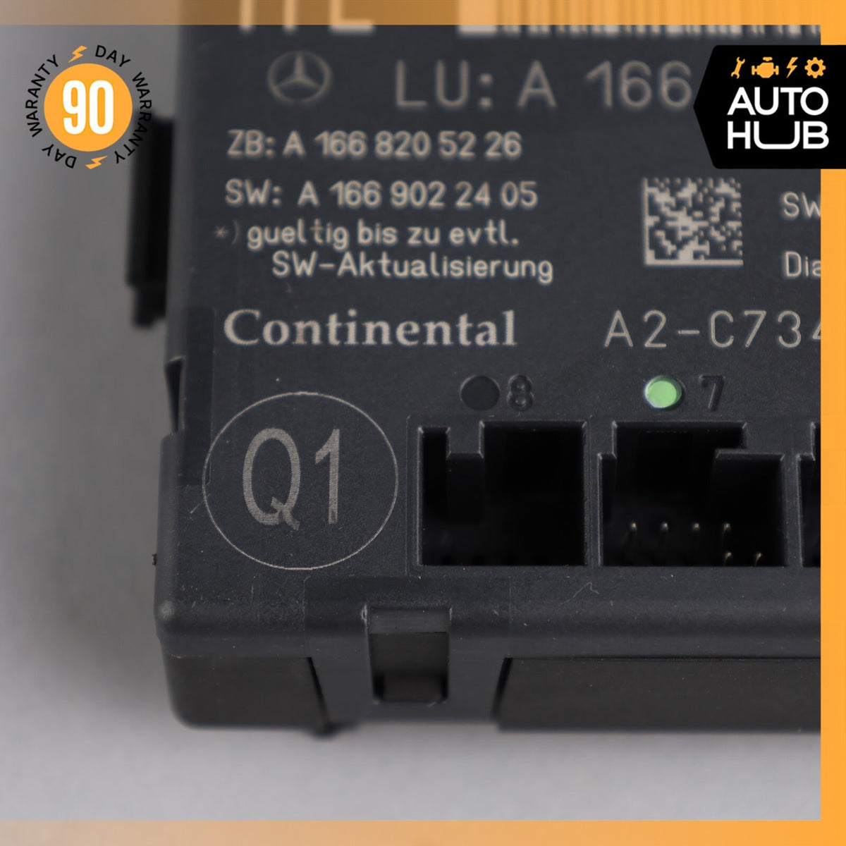 12-19 Mercedes X166 GL450 ML350 GLE350 Rear Left Side Door Control Module OEM - photo 9