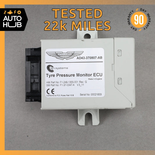 Aston Martin DB9 DBS Tire Pressure Monitoring System TPMS Receiver OEM 22k - photo 1