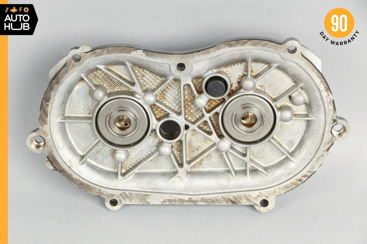 Mercedes W221 S550 E350 Front Left Side Engine Timing Chain Cover Plate OEM - photo 6