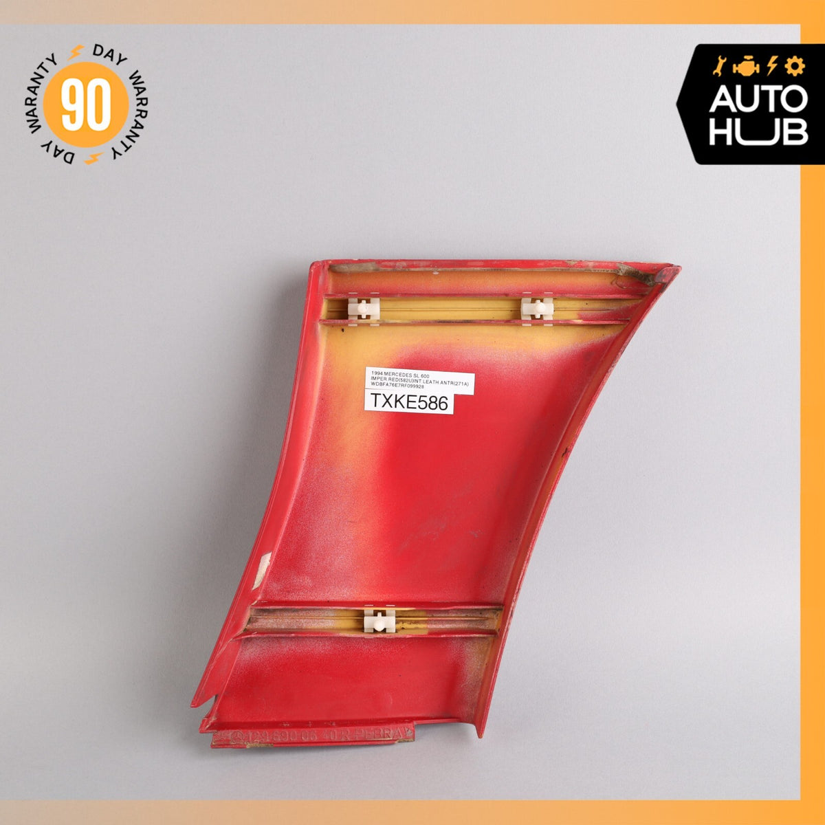 90-02 Mercedes R129 SL600 300SL Right Passenger Side Quarter Panel Trim OEM - photo 8