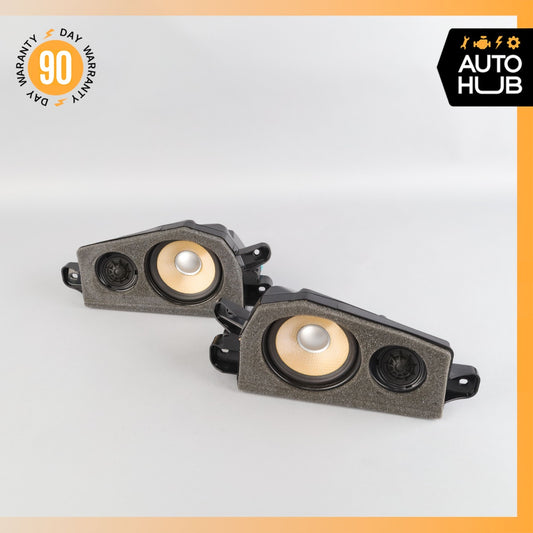 BMW E71 X6M Rear Left & Right D-Pillar Speaker Loudspeaker Set OEM 62k - photo 1
