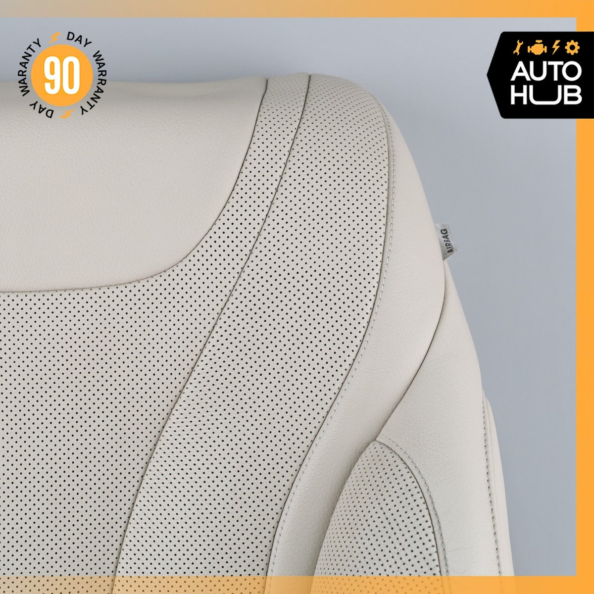 14-17 Mercedes W222 S550 Front Left Side Seat Upper Back Cushion OEM - photo 3
