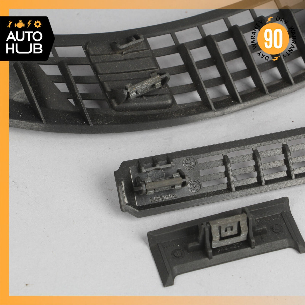 07-13 Mercedes W221 S600 S400 S550 Dashboard Air Vent Trim Panel Cover Set OEM - photo 9