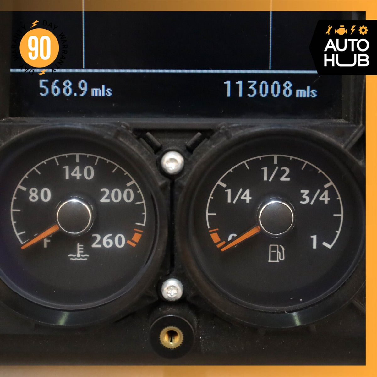 2007 Bentley Continental GTC Convertible Instrument Cluster Speedometer OEM 113k - photo 6