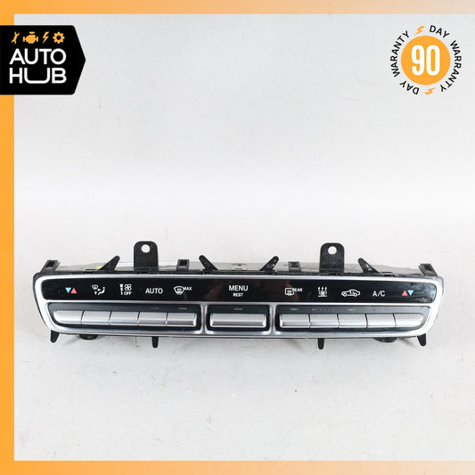 15-19 Mercedes W205 C350e C43 AMG GLC300 A/C Heater Climate Control Switch OEM - photo 1
