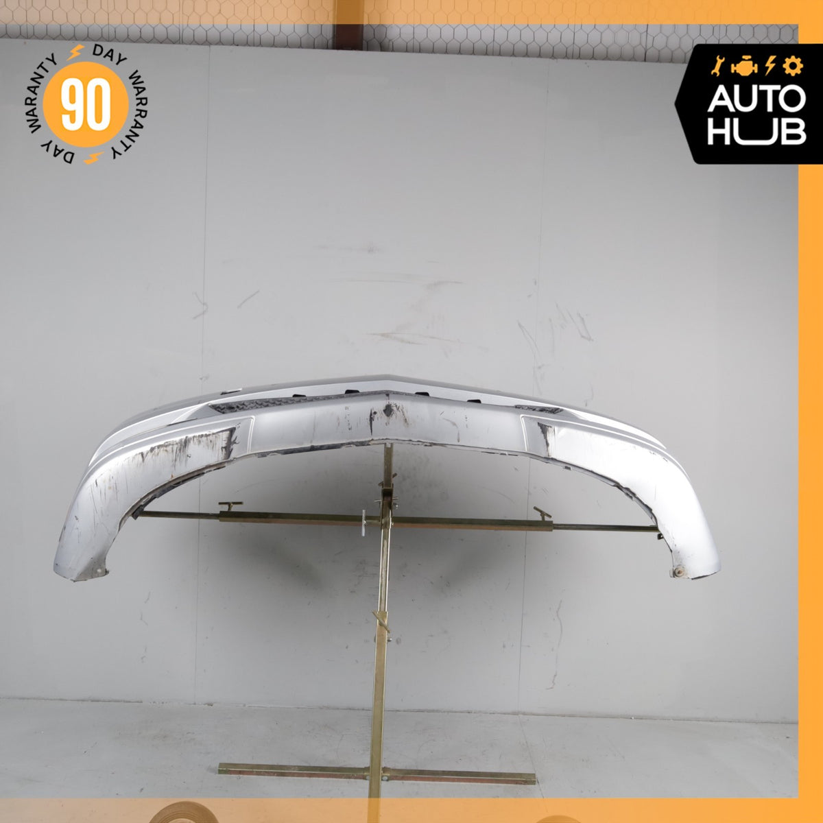 10-13 Mercedes W221 S400 S550 Base Front Bumper Cover Assembly Silver OEM 92k - photo 12