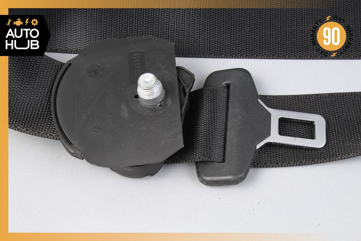 07-09 Mercedes W211 E350 CLS550 Front Right Passenger Side Seat Belt Black OEM - photo 4