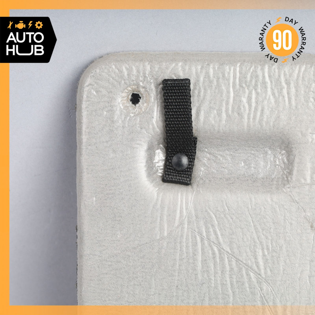 03-19 Maserati Quattroporte M139 Front Right Floor Carpet Cover Panel Gray OEM - photo 2