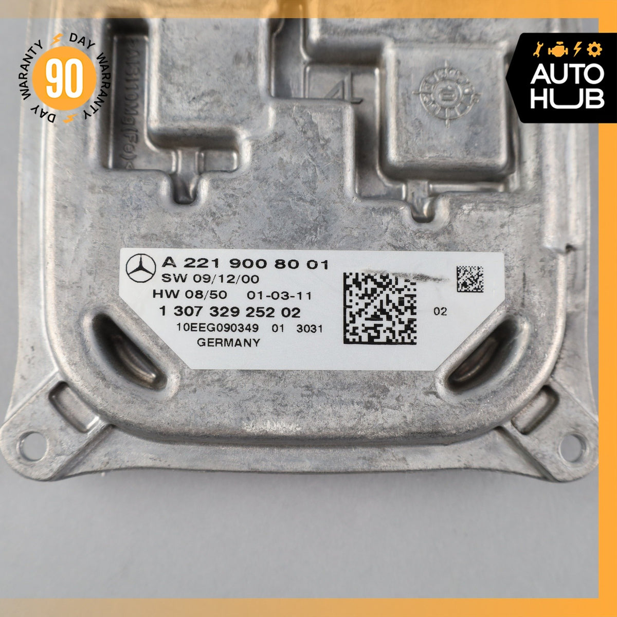 Mercedes W221 S63 AMG CL550 LED Headlight Xenon Low Beam Ballast Module OEM 68k - photo 9