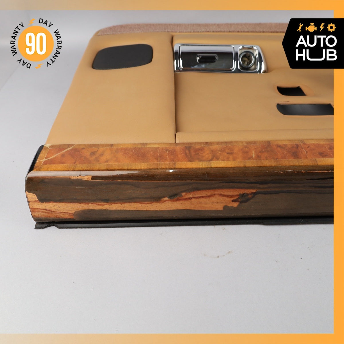 85-89 Rolls Royce Silver Spur Bentley Mulsanne L Rear Left Side Door Panel OEM - photo 12