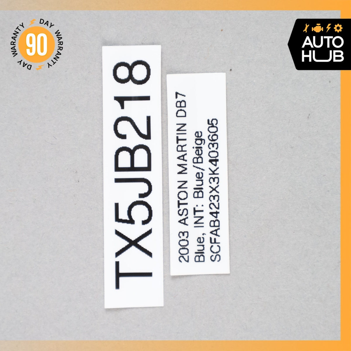 00-04 Aston Martin DB7 Vantage CD Changer 6 Disk Player 37124128AA OEM 38k - photo 17