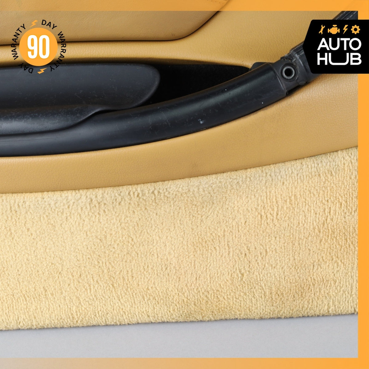 00-04 Porsche Boxster 986 Front Left Side Interior Door Panel Trim Beige OEM - photo 5