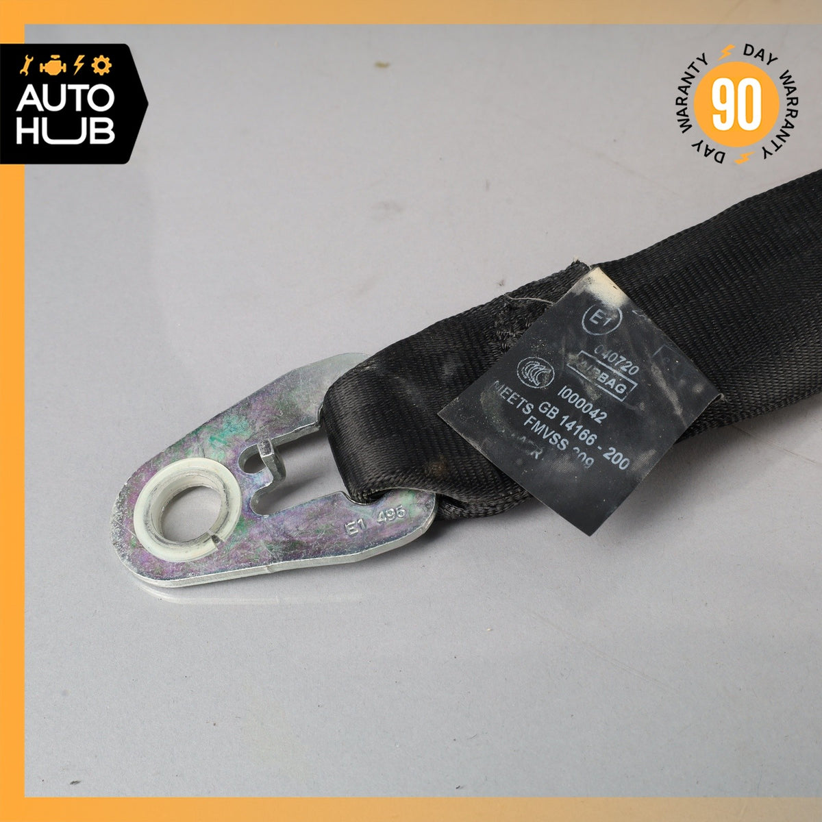 07-11 Bentley Continental GTC GT Front Left Driver Side Seat Belt OEM 40k - photo 4