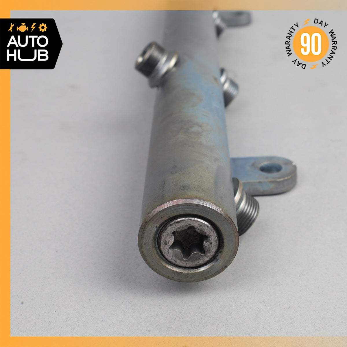 12-16 Mercedes X166 GL350 ML350 3.0L Bluetec Right Fuel Gas Injection Rail OEM - photo 4